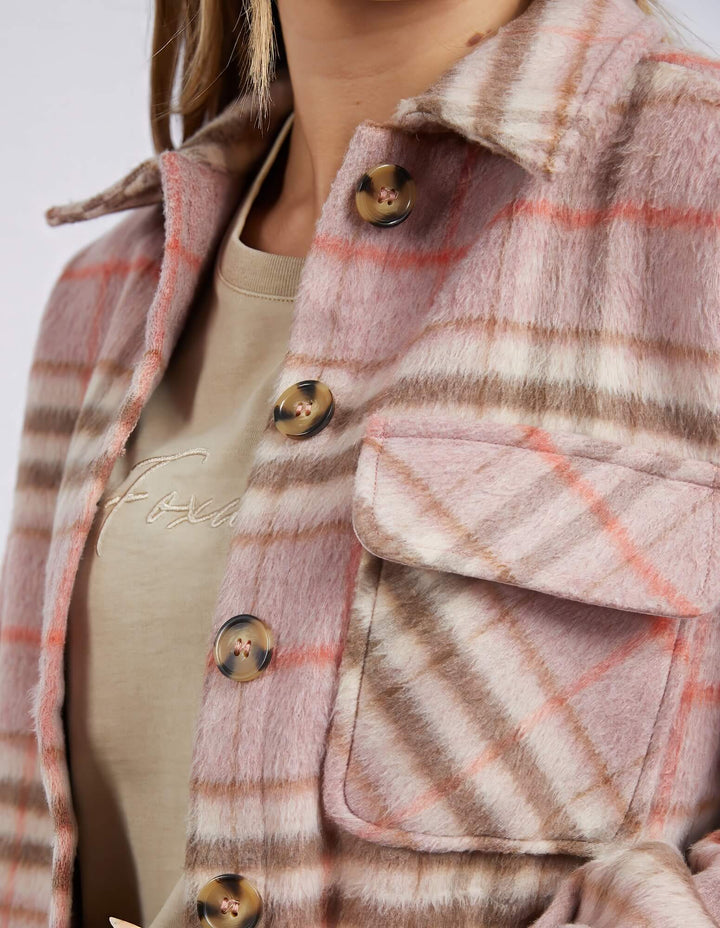 Foxwood - Frankie Check Jacket Pink