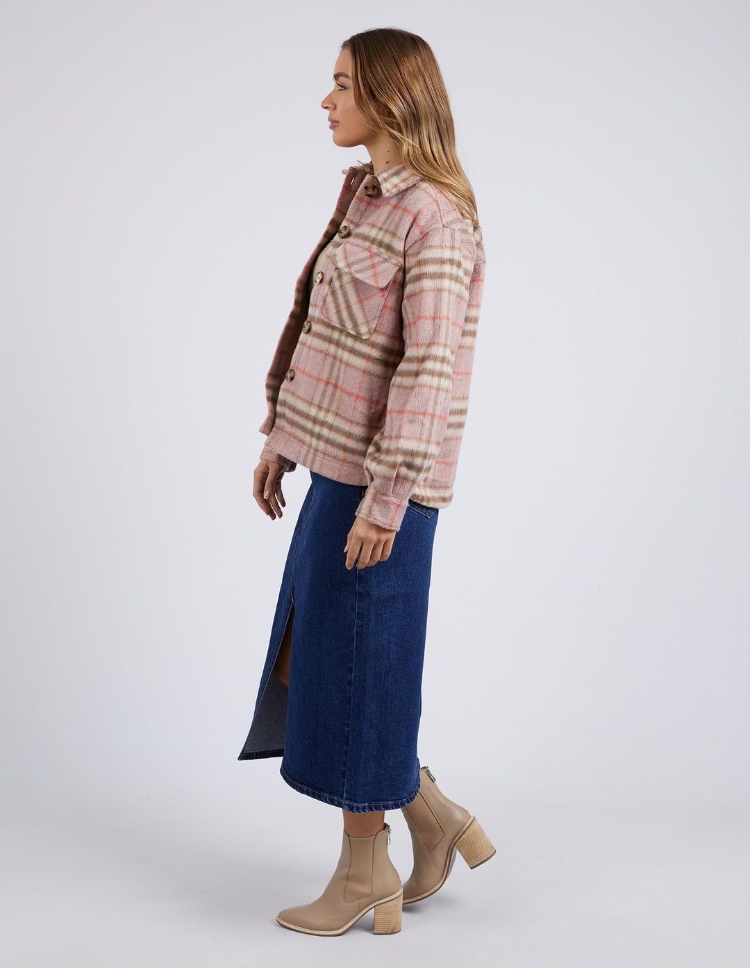 Foxwood - Frankie Check Jacket Pink