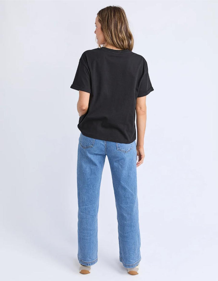 Foxwood - Huntleigh Oversized Tee Black