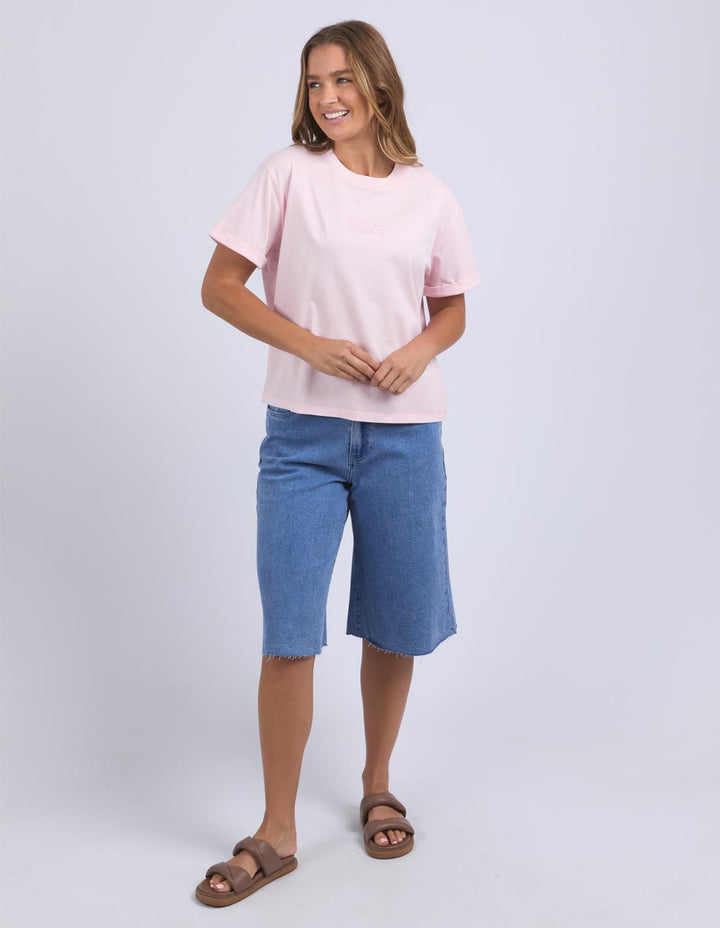 Foxwood - Huntleigh Oversized Tee Pale Pink