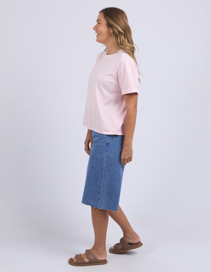 Foxwood - Huntleigh Oversized Tee Pale Pink