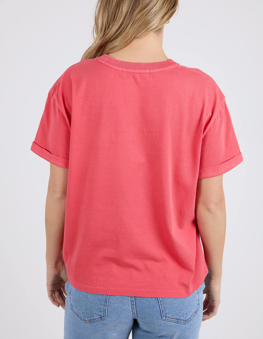Foxwood - Huntleigh Oversized Tee Crimson