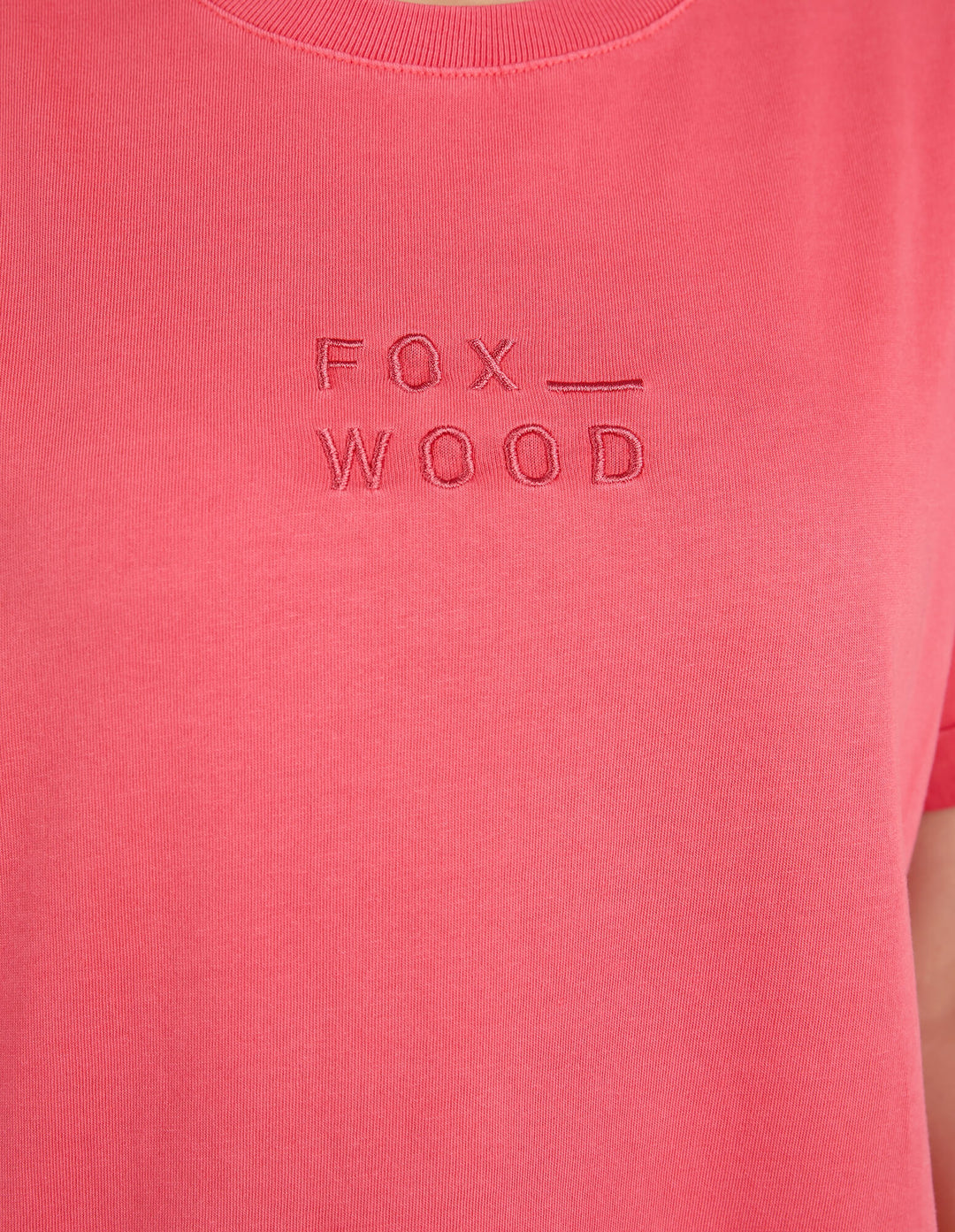 Foxwood - Huntleigh Oversized Tee Crimson