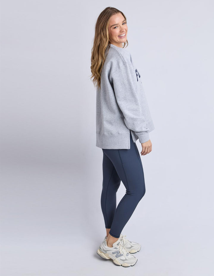 Foxwood - Intention Crew Grey Marle / Navy