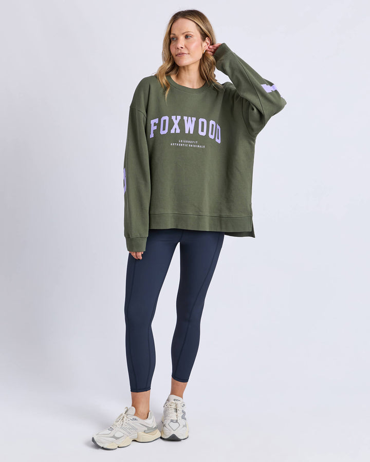 Foxwood - Interval Crew Khaki / Lilac
