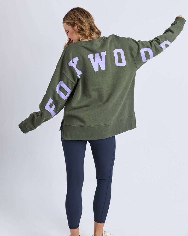 Foxwood - Interval Crew Khaki / Lilac