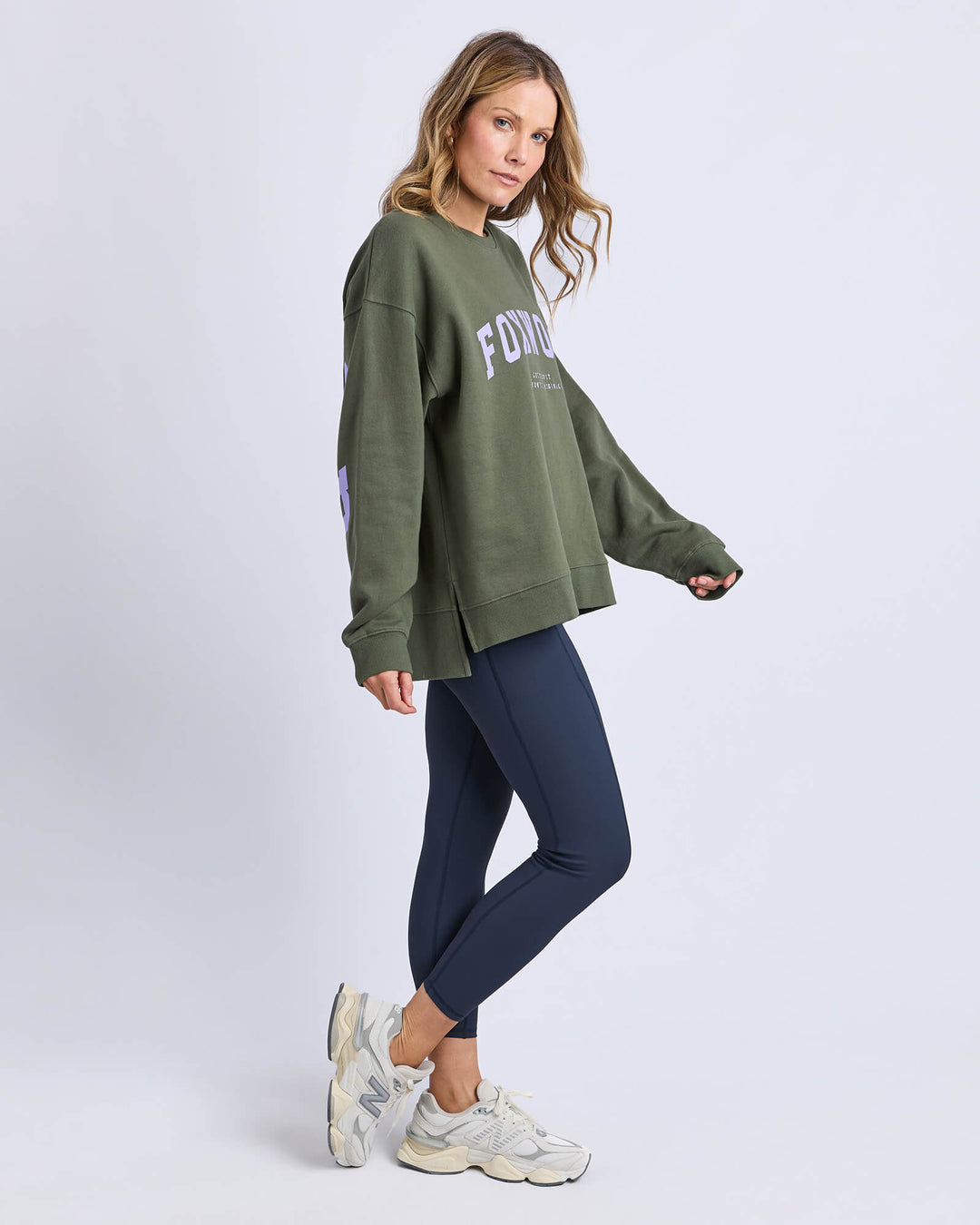 Foxwood - Interval Crew Khaki / Lilac