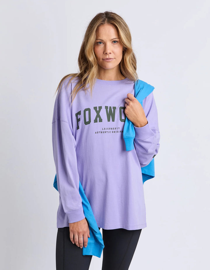 Foxwood - Interval Long Sleeve Lavender / Khaki