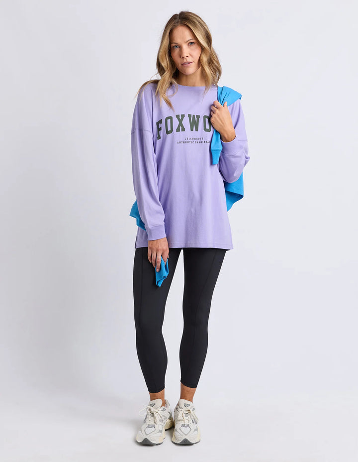 Foxwood - Interval Long Sleeve Lavender / Khaki