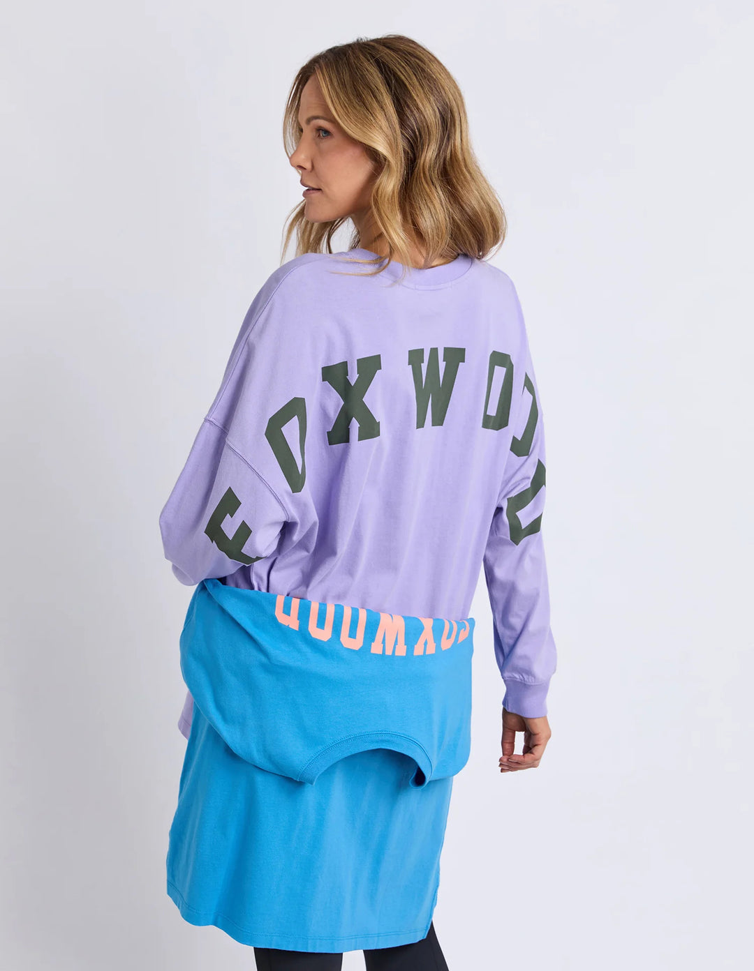 Foxwood - Interval Long Sleeve Lavender / Khaki