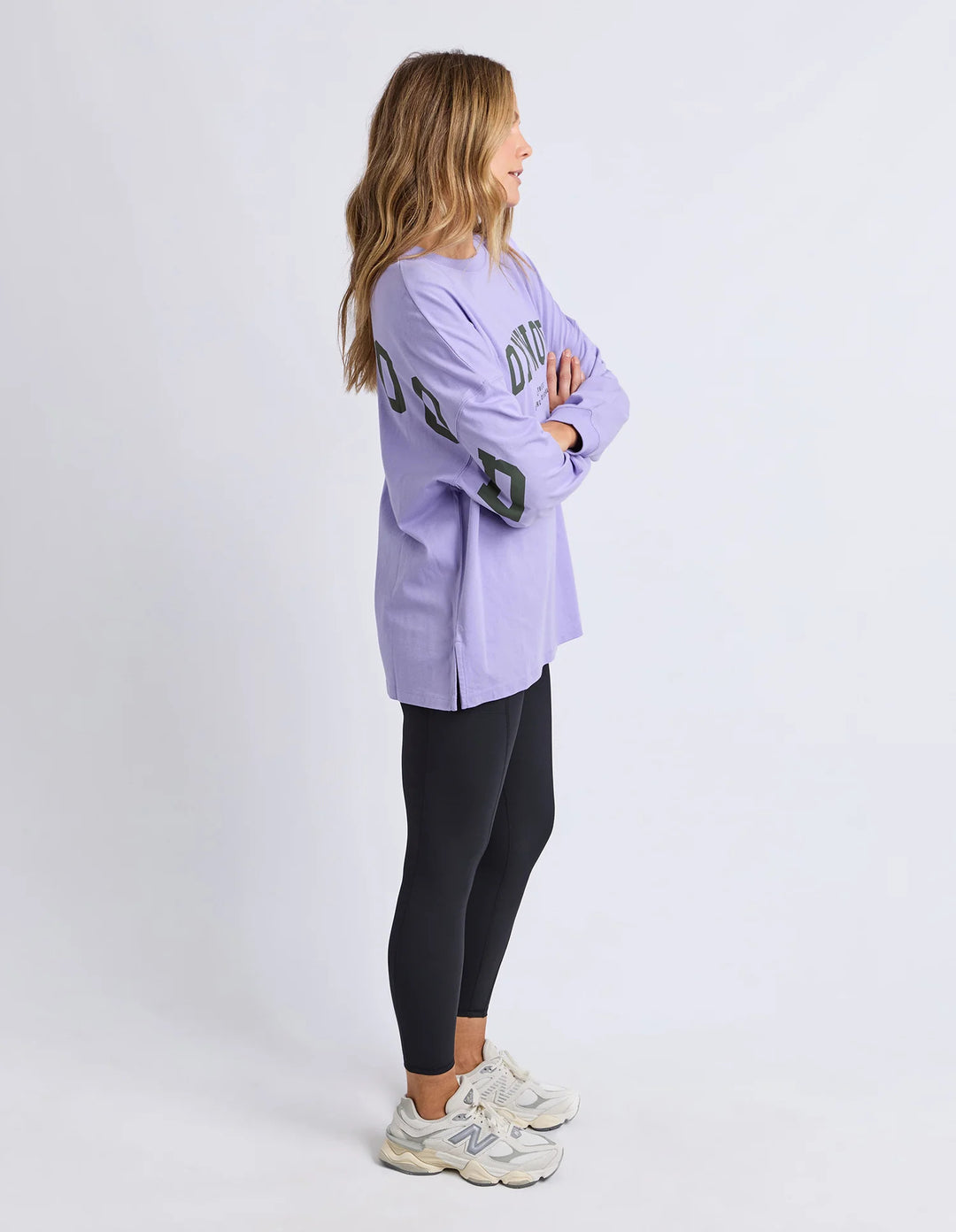 Foxwood - Interval Long Sleeve Lavender / Khaki