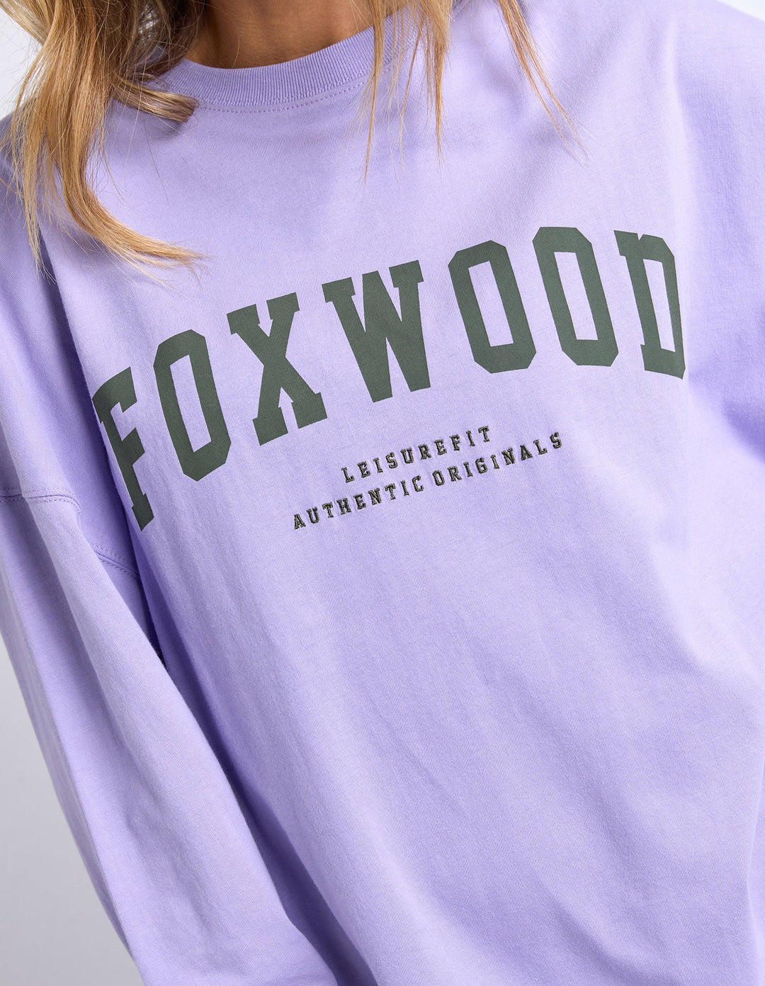 Foxwood - Interval Long Sleeve Lavender / Khaki