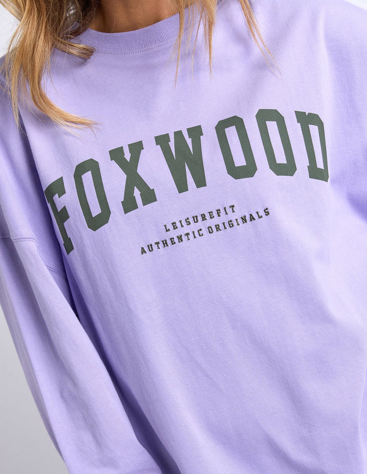 Foxwood - Interval Long Sleeve Lavender / Khaki