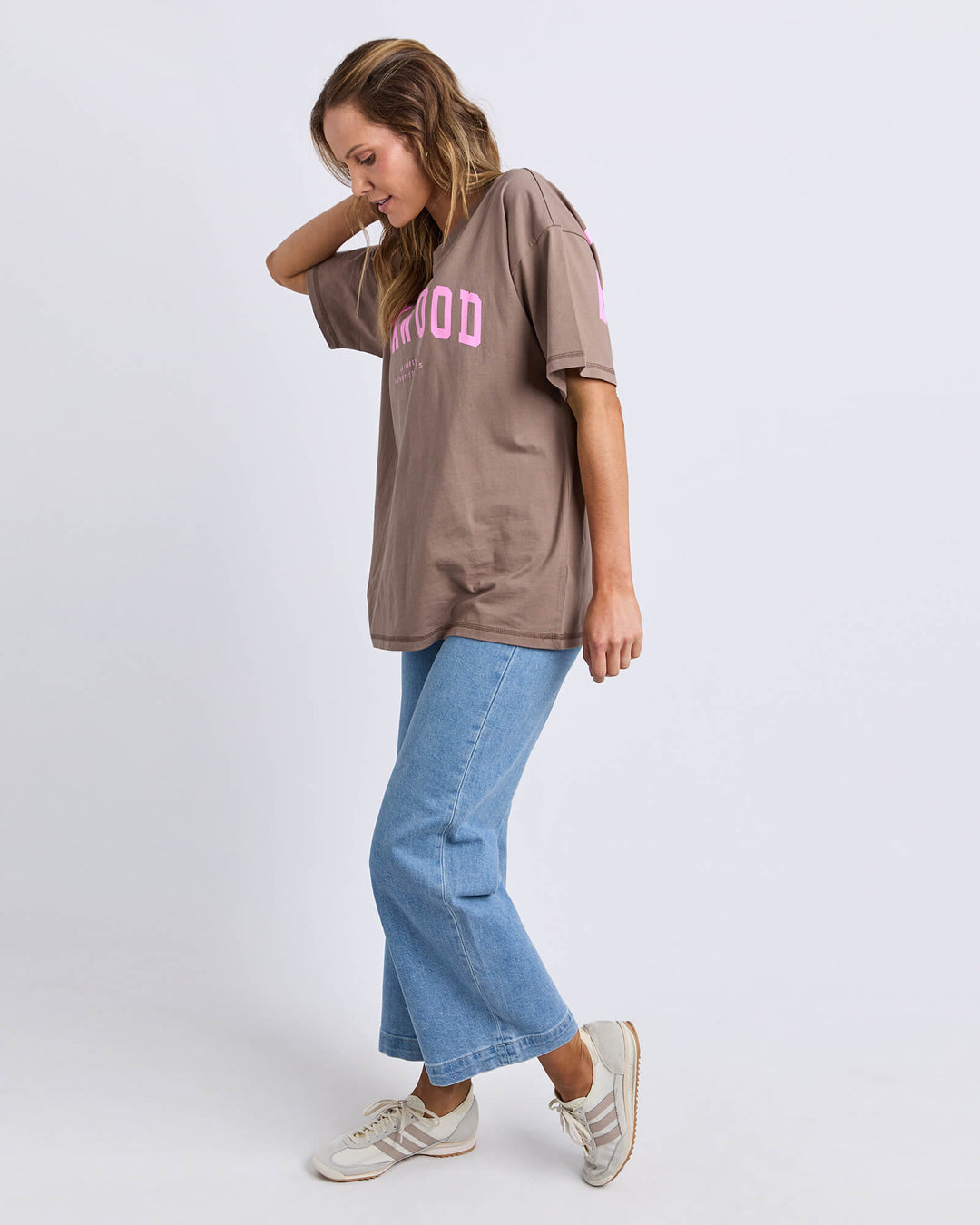 Foxwood - Interval Tee Brown / Pink
