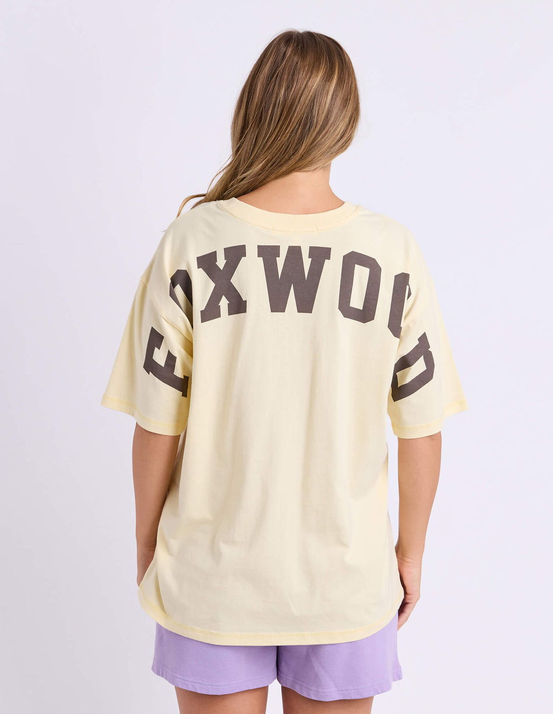 Foxwood - Interval Tee Butter Cream / Chocolate