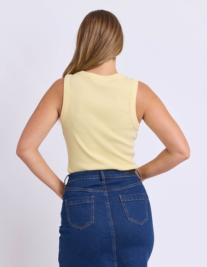 Foxwood - Iris Tank Yellow