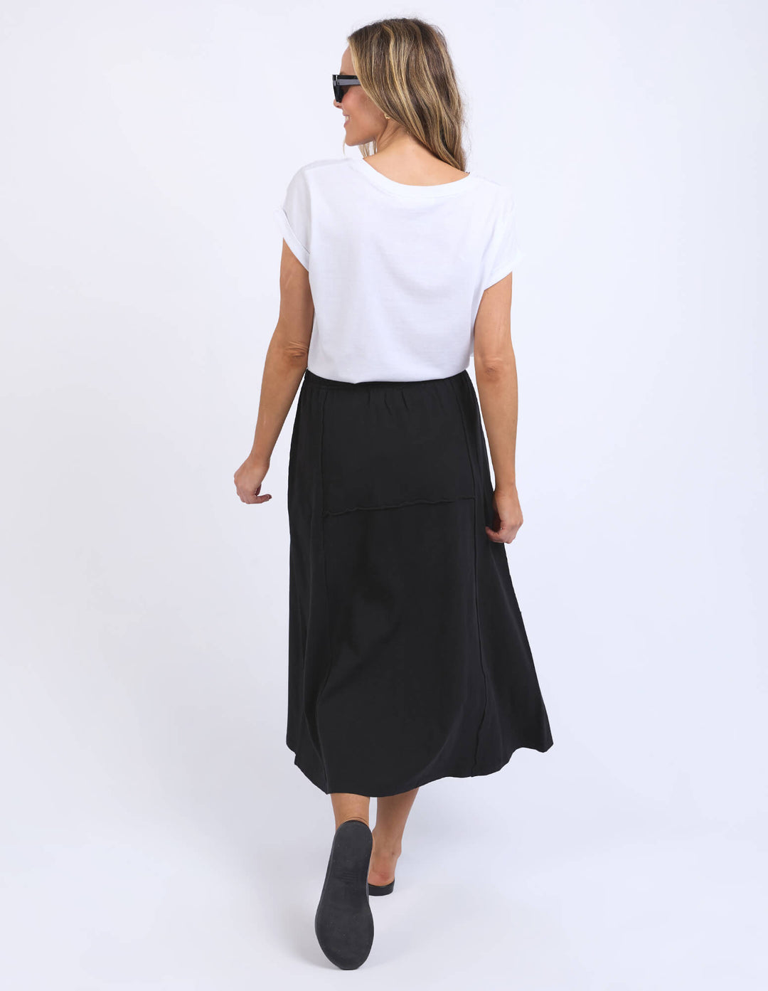 Foxwood - Jayne Skirt Washed Black