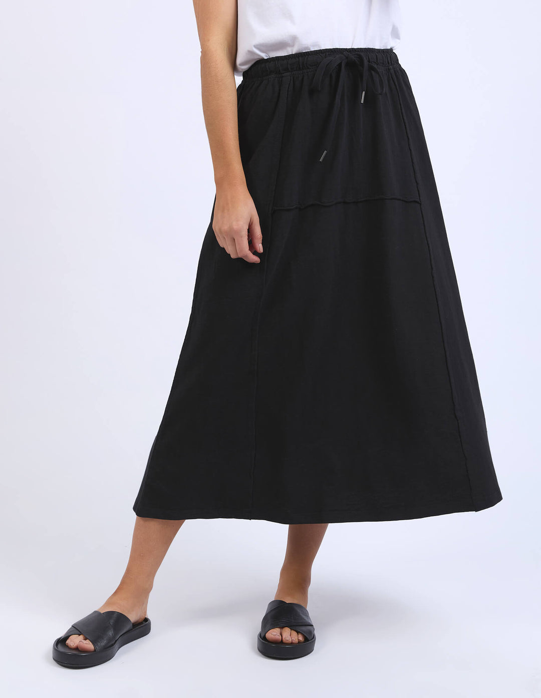 Foxwood - Jayne Skirt Washed Black