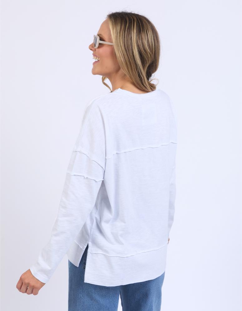 Foxwood - Jayne Throw On Top White