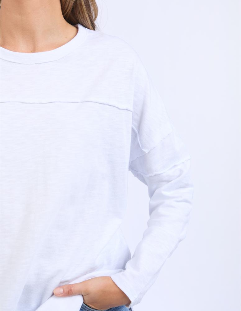 Foxwood - Jayne Throw On Top White