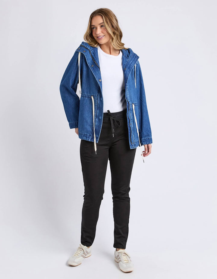 Foxwood - Kingston Anorak Mid Blue