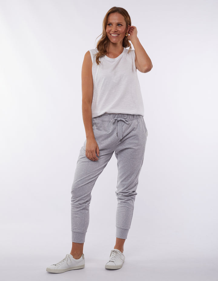 Foxwood - Lazy Day Pants Grey Marle