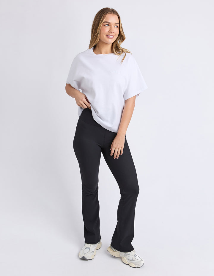 Foxwood - Luxe Rib Pant Black