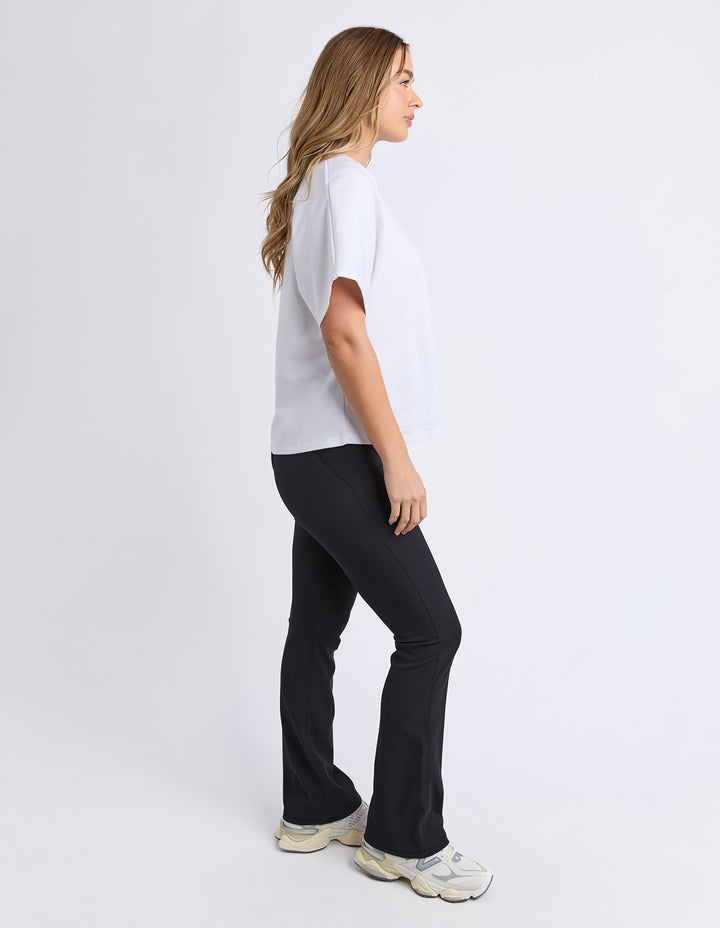 Foxwood - Luxe Rib Pant Black