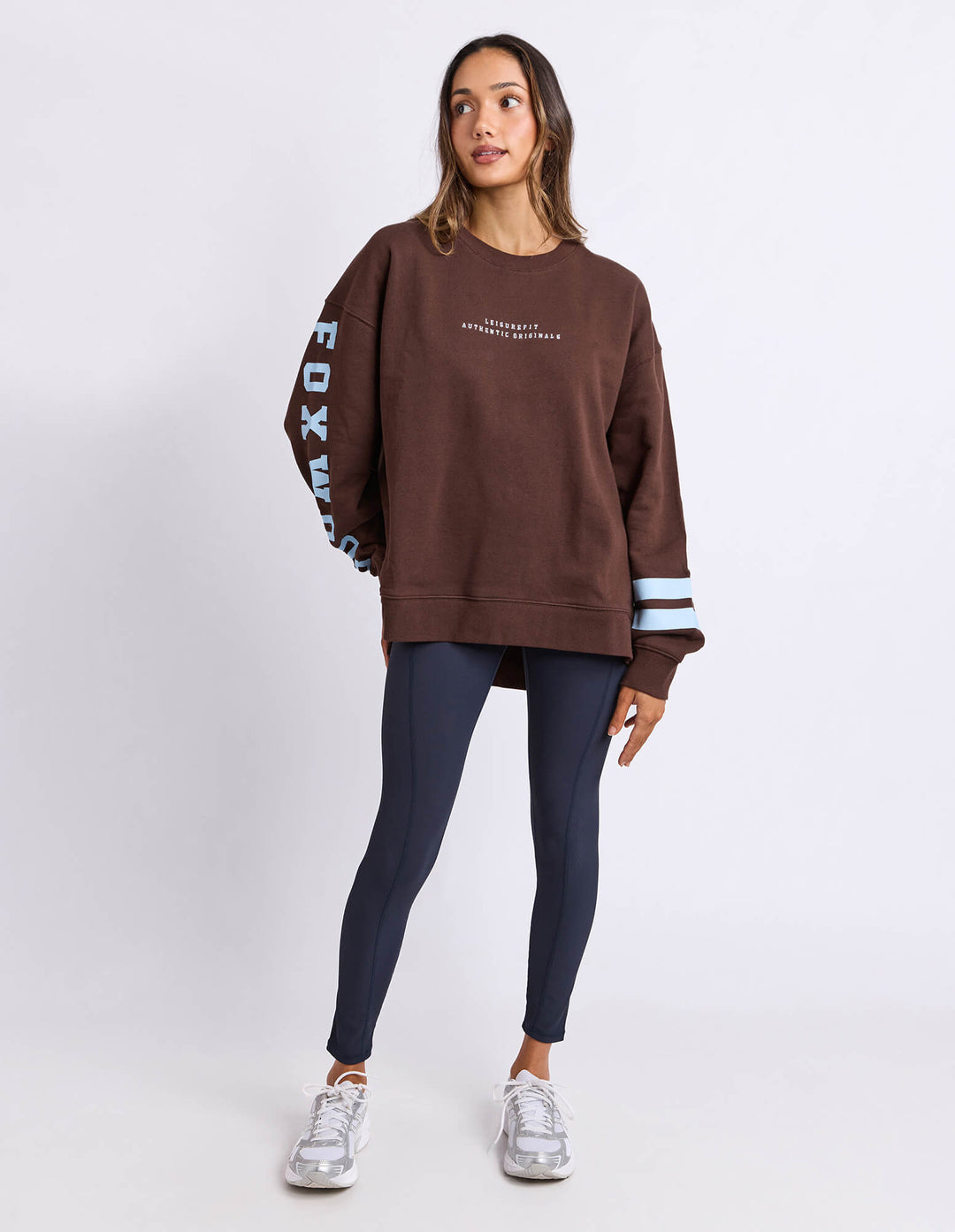 Foxwood - Origin Crew Coffee / Light Blue