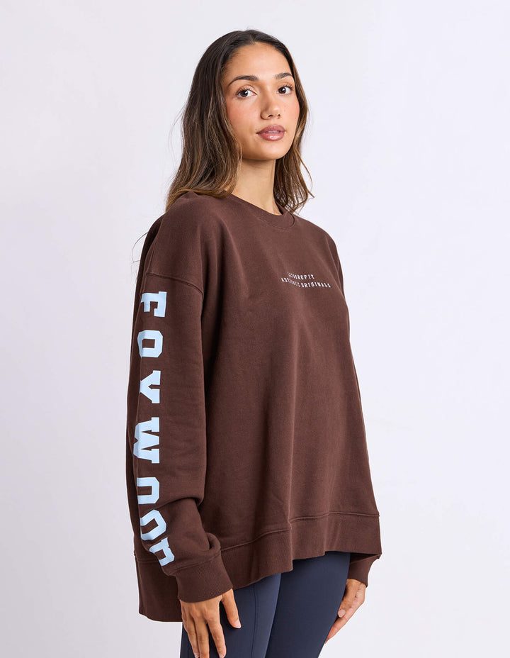Foxwood - Origin Crew Coffee / Light Blue