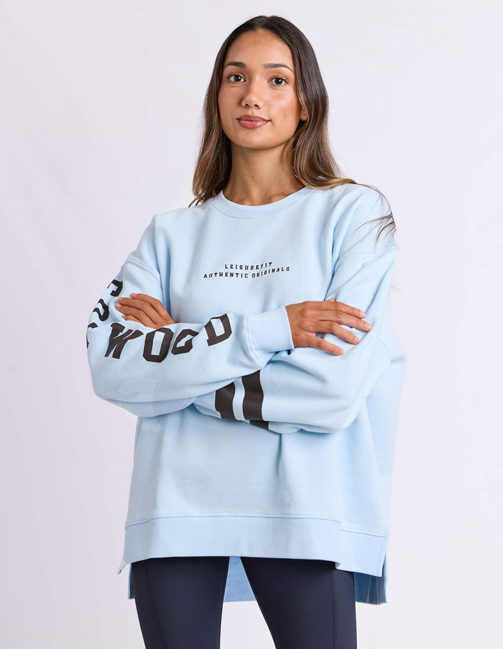 Foxwood - Origin Crew Light Blue / Coffee