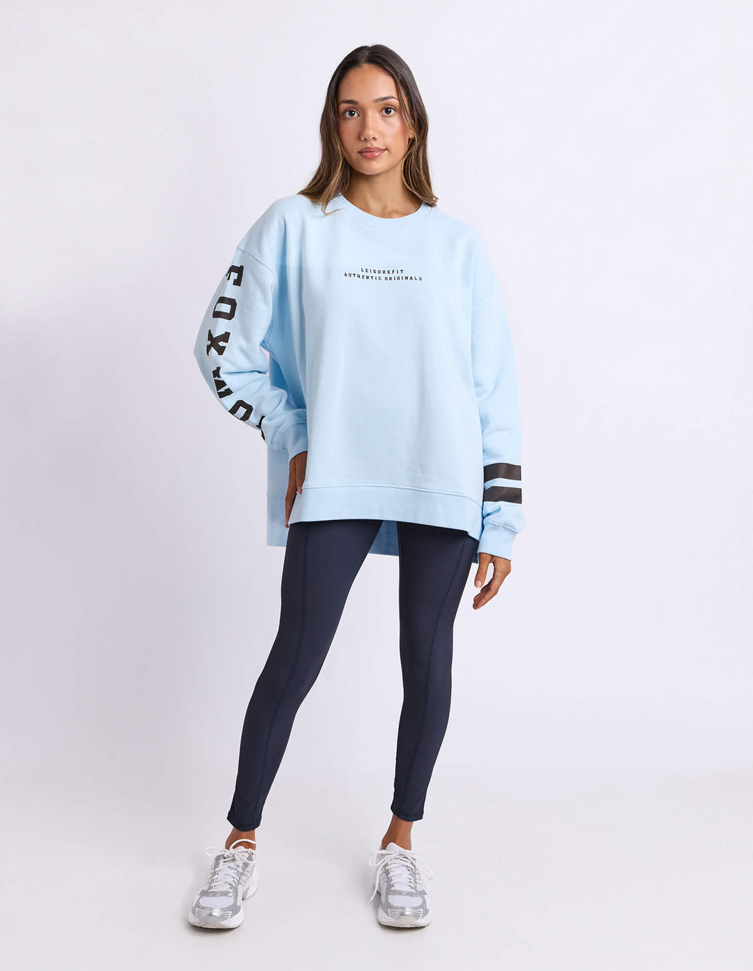 Foxwood - Origin Crew Light Blue / Coffee