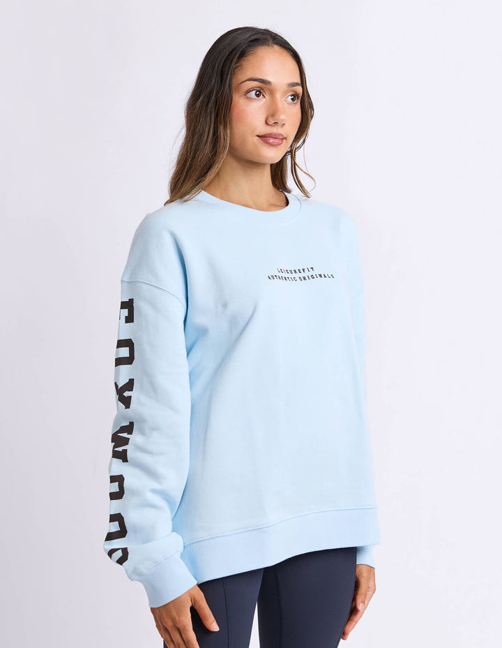 Foxwood - Origin Crew Light Blue / Coffee
