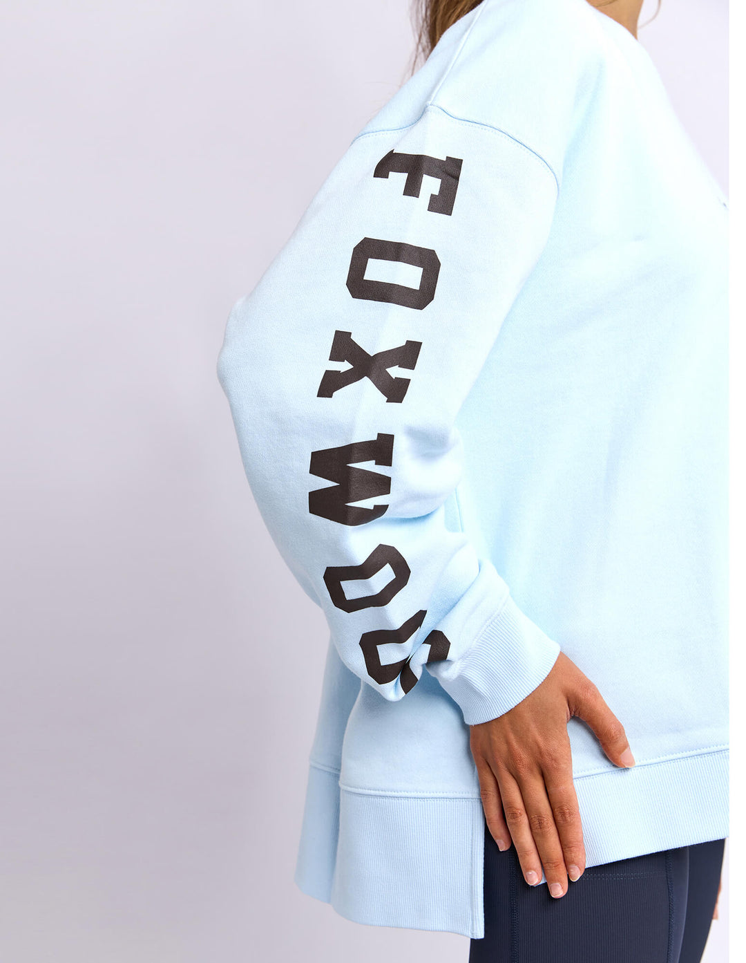 Foxwood - Origin Crew Light Blue / Coffee