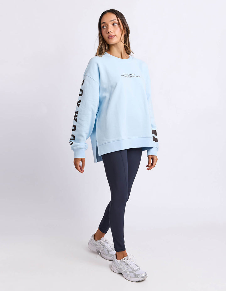 Foxwood - Origin Crew Light Blue / Coffee