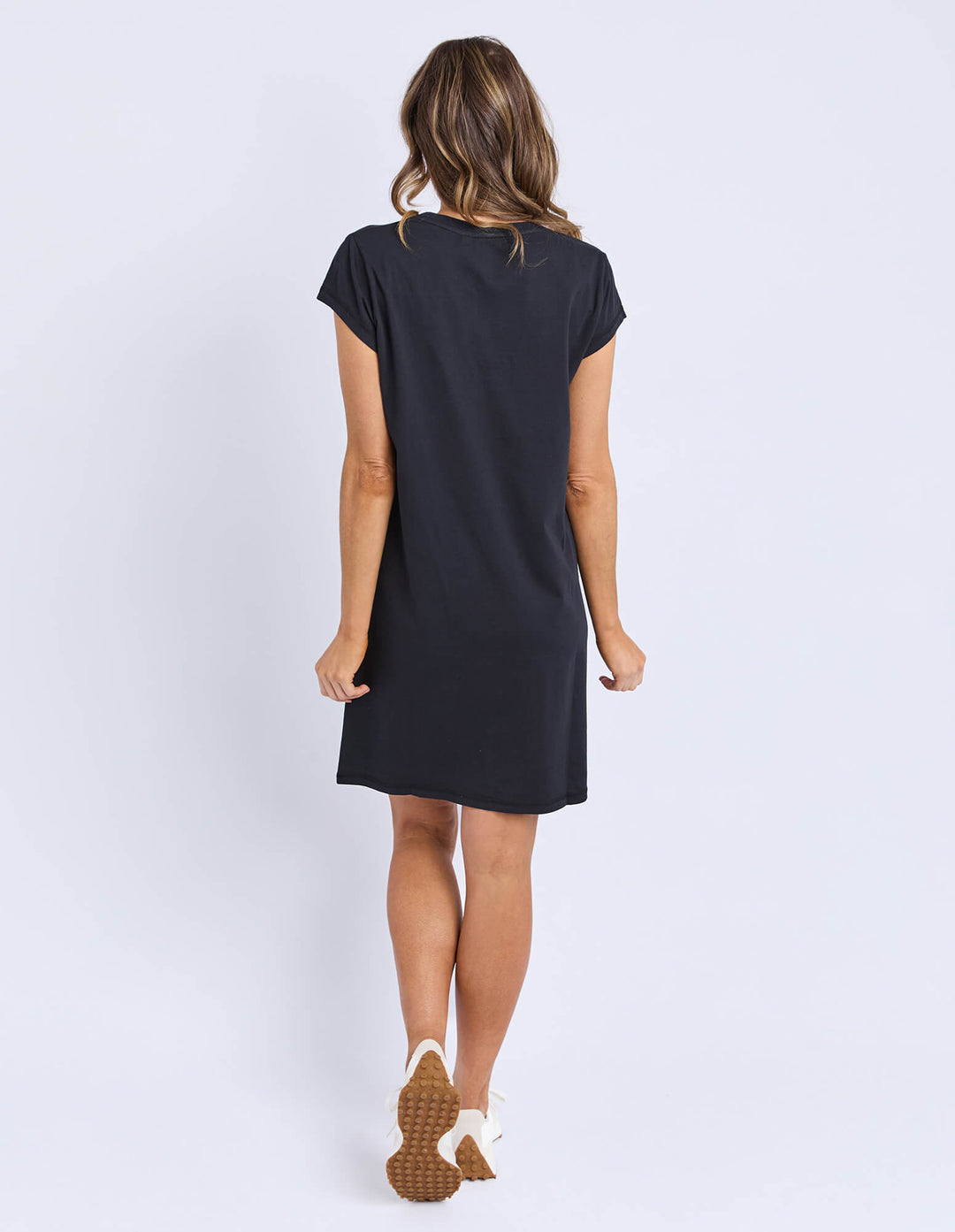 Foxwood - Signature Embroidery Dress Black