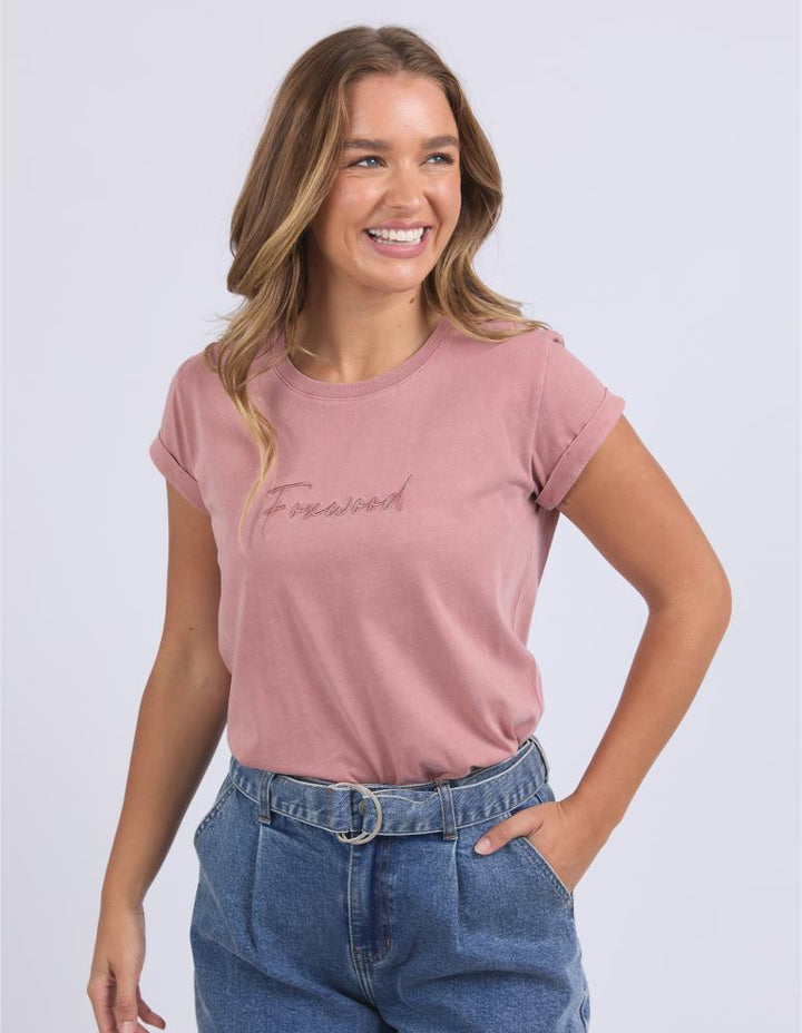 Foxwood - Signature Tee Ash Rose