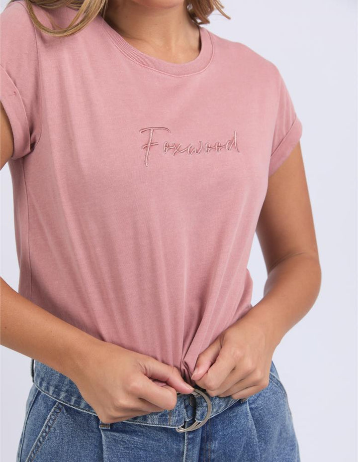 Foxwood - Signature Tee Ash Rose