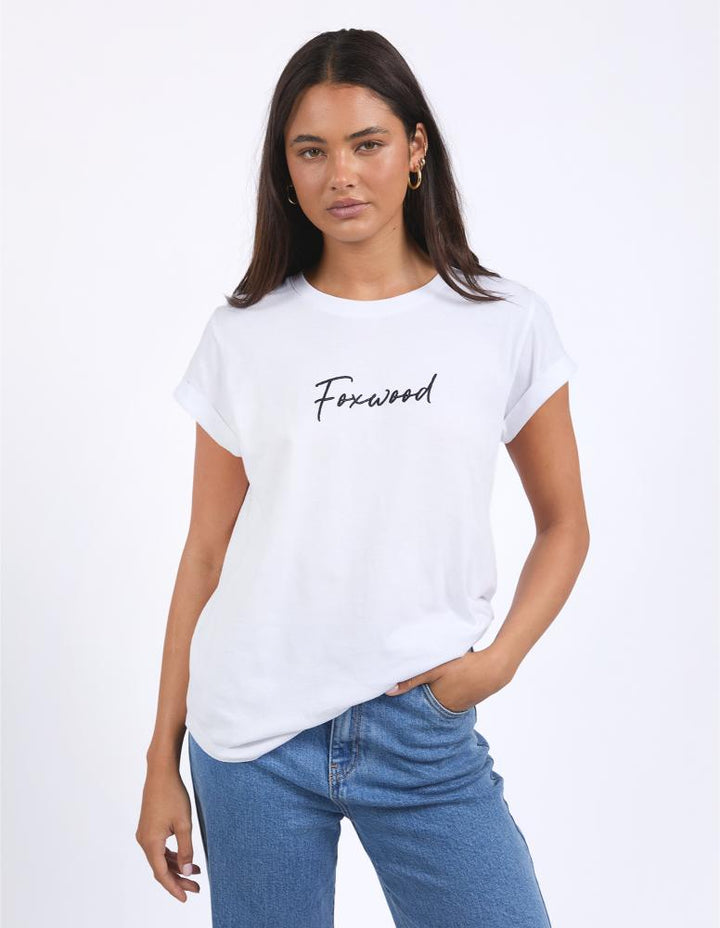 Foxwood - Signature Tee White