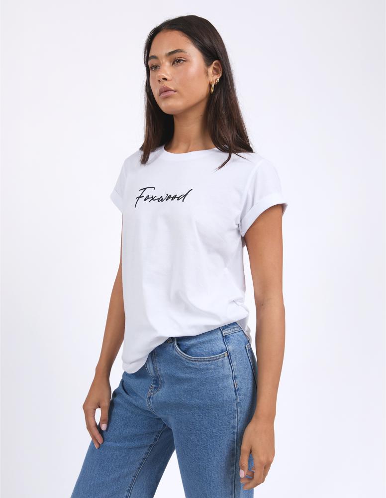 Foxwood - Signature Tee White