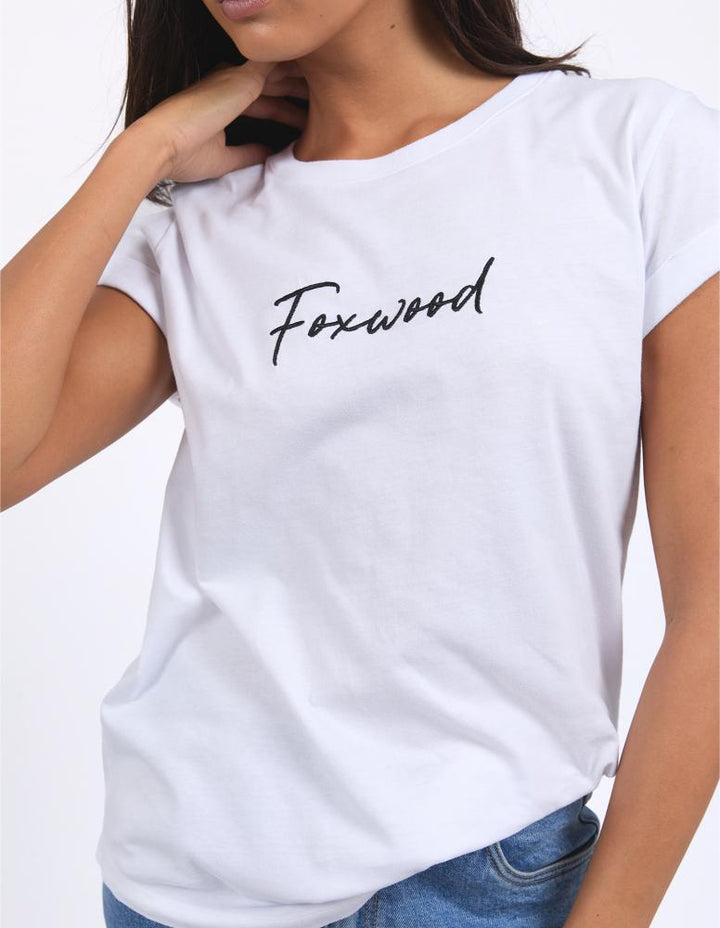 Foxwood - Signature Tee White