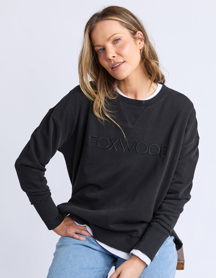 Foxwood - Simplified Crew Black