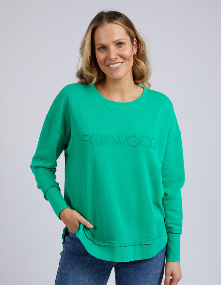 Foxwood - Simplified Crew Bright Green