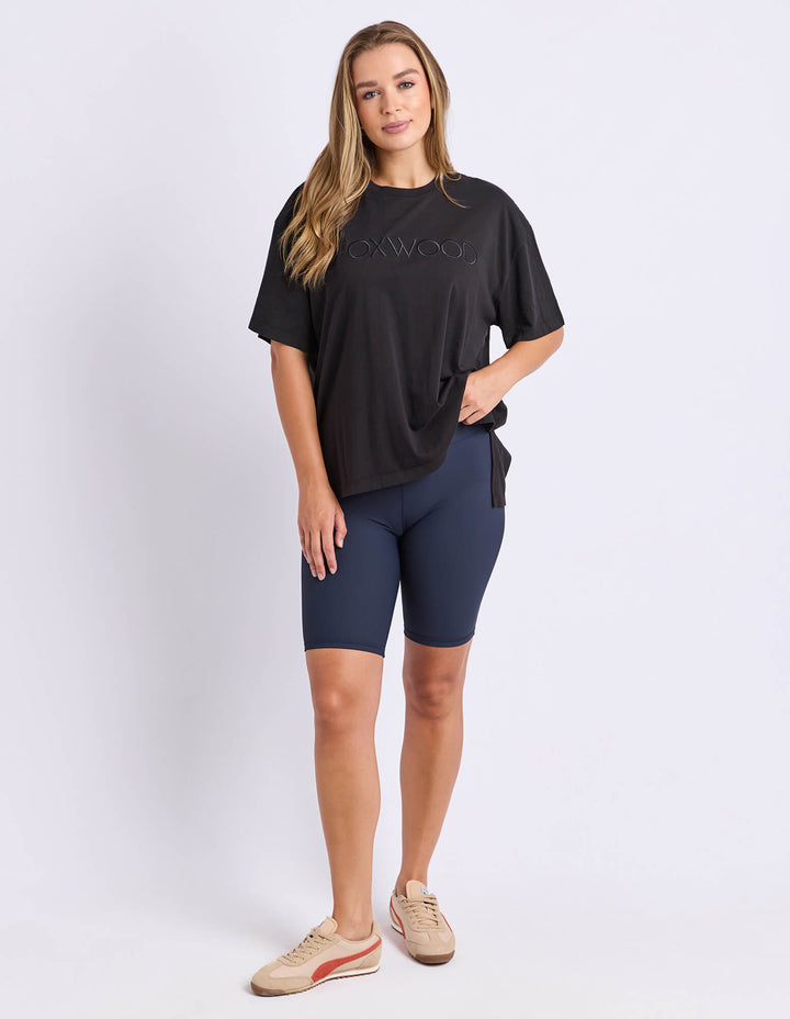 Foxwood - Simplified Tee Black