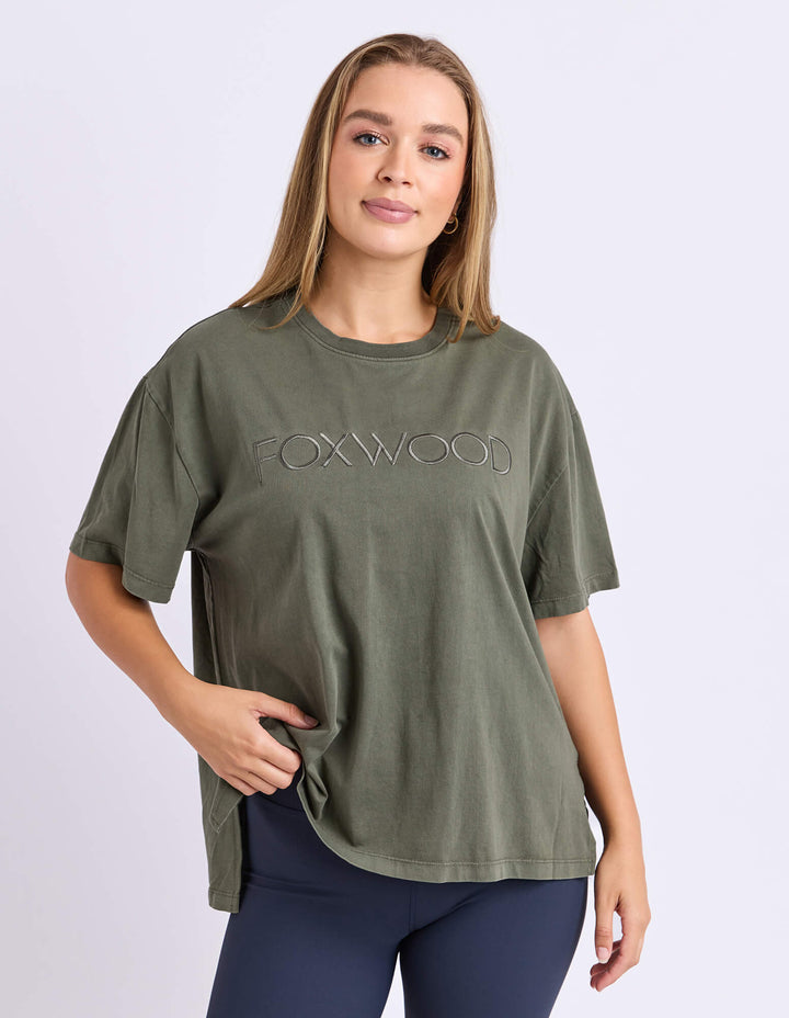 Foxwood - Simplified Tee Khaki