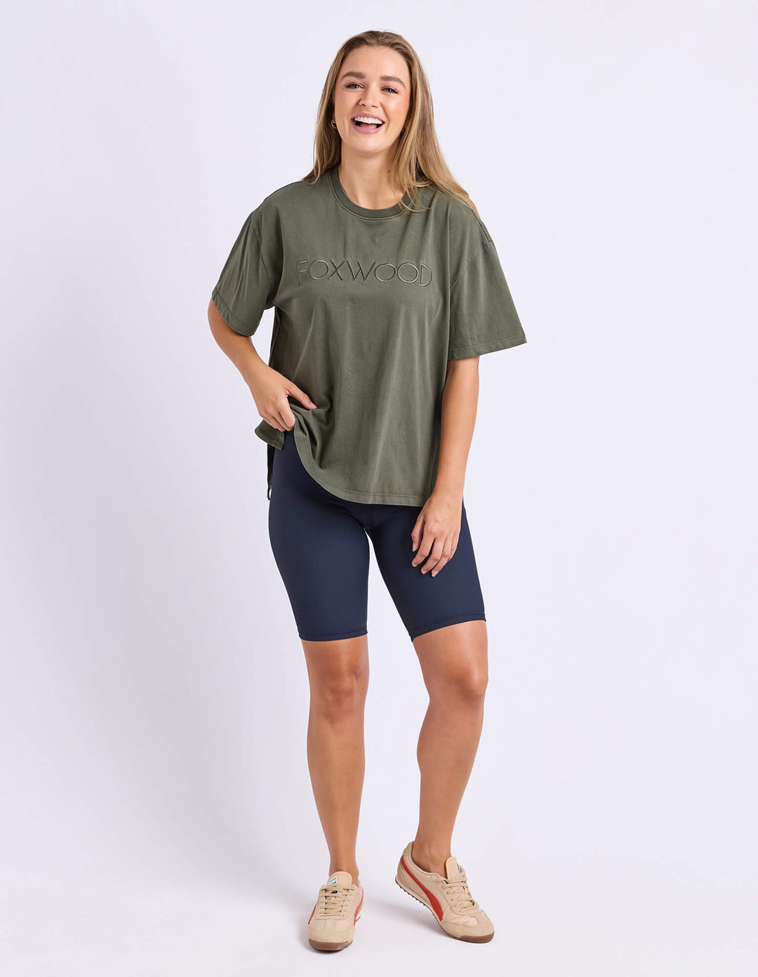 Foxwood - Simplified Tee Khaki