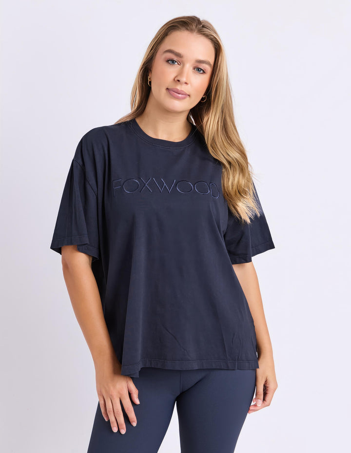 Foxwood - Simplified Tee Navy