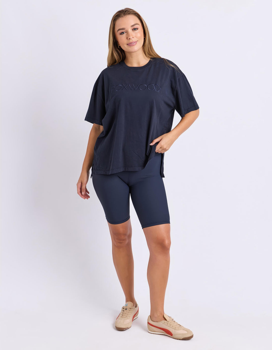 Foxwood - Simplified Tee Navy