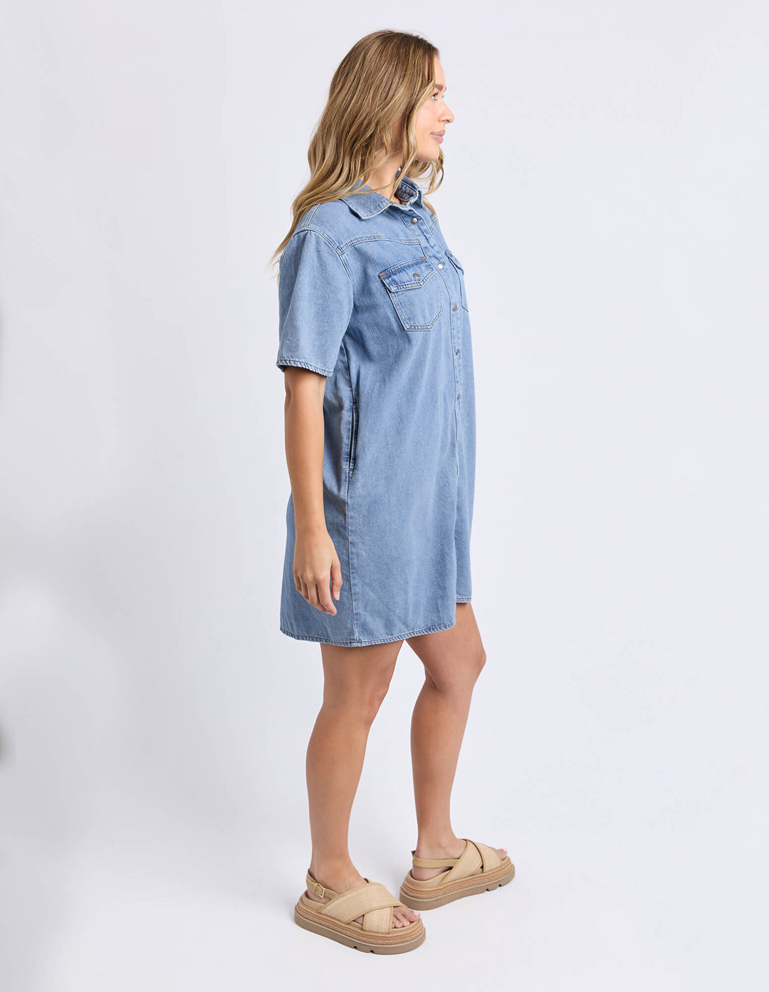 Foxwood - Sorcha Dress Light Blue