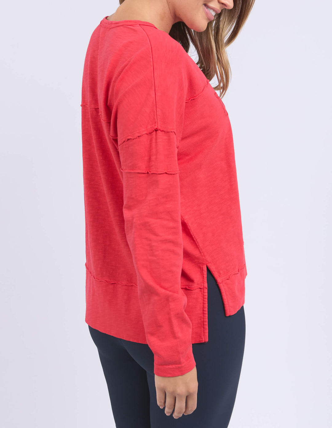 Foxwood - Throw On Tee Red